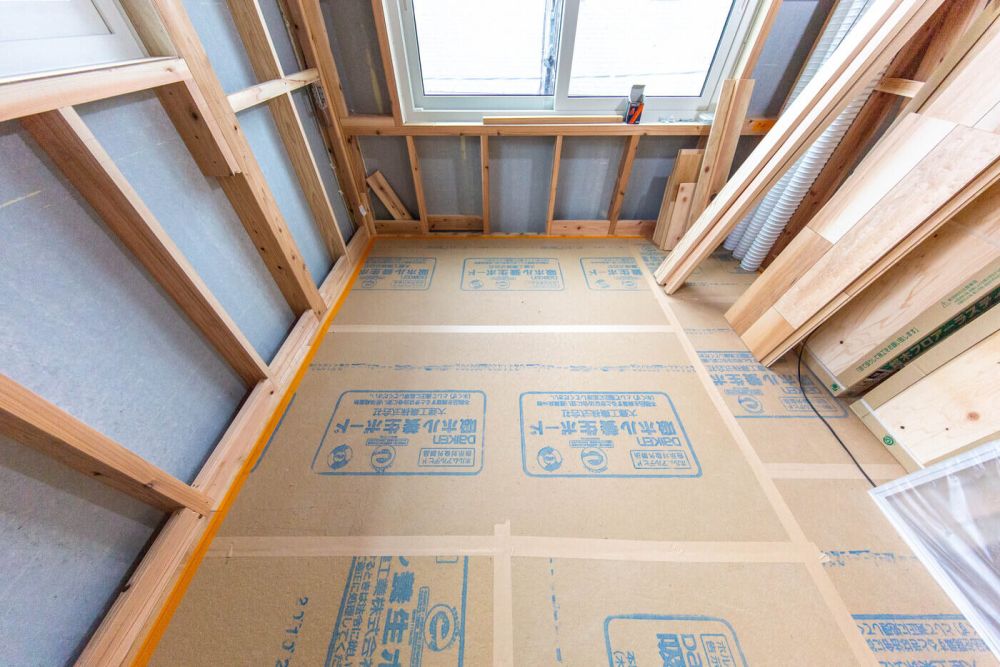 「福岡市早良区07」注文住宅現場リポート⑨【木工事】【石膏ボード】