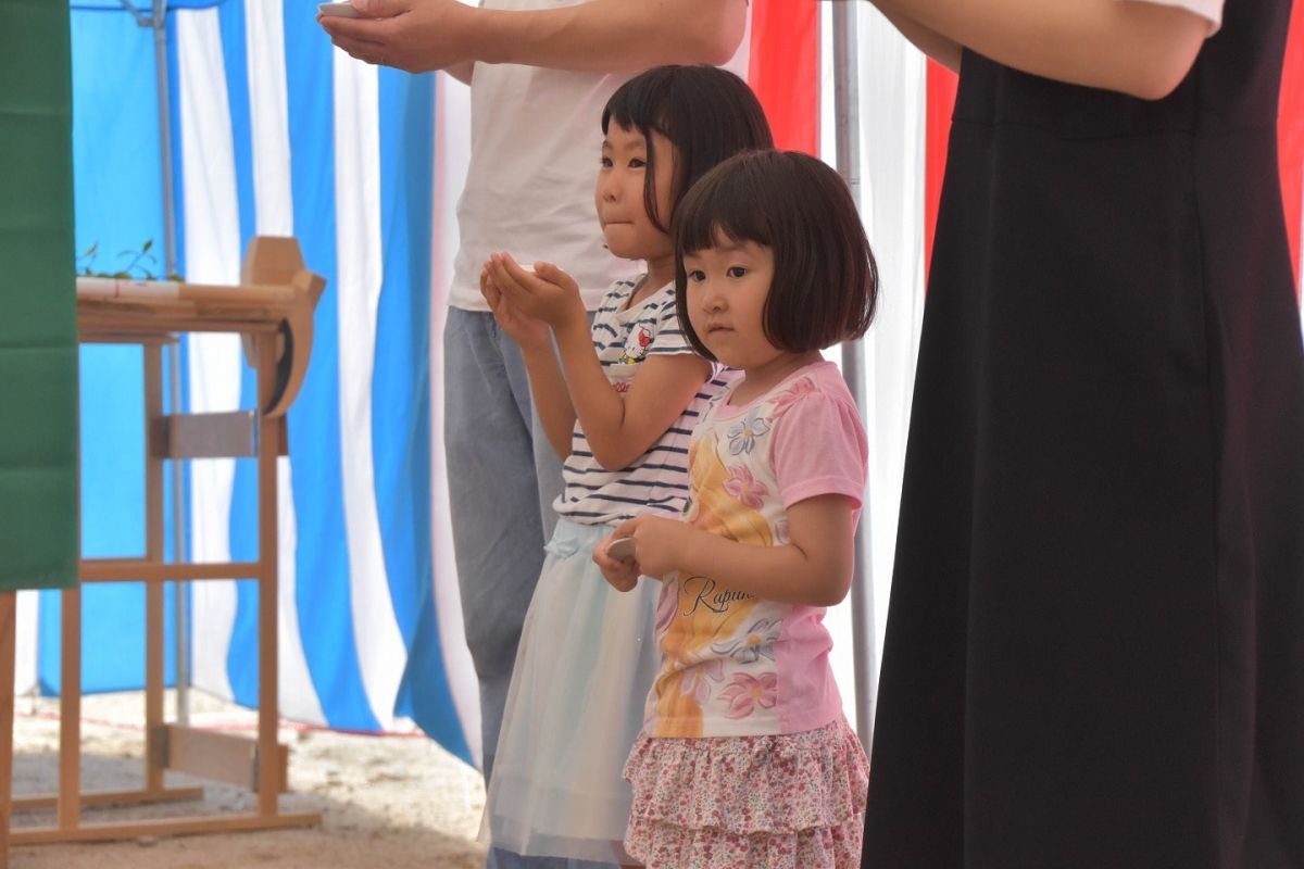 「糟屋郡須恵町04」注文住宅現場リポート①【地鎮祭】