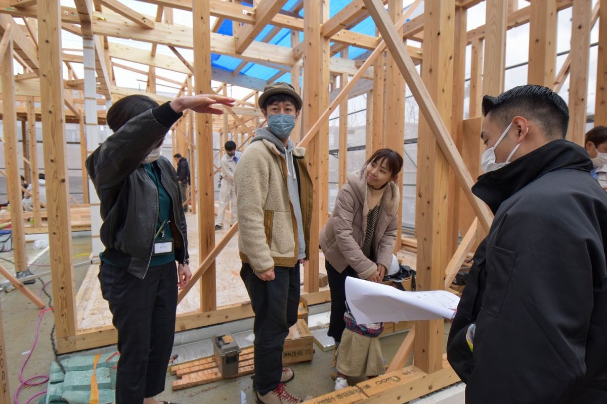 「糟屋郡宇美町03」注文住宅現場リポート④【上棟式】