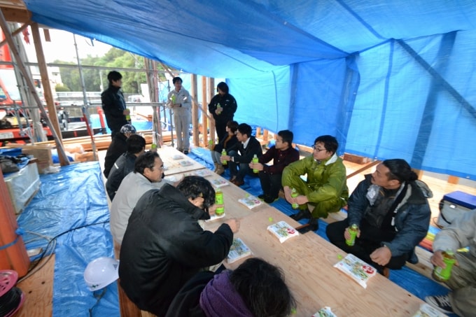 「福津市花見が丘01」注文住宅現場リポート⑤【上棟式】