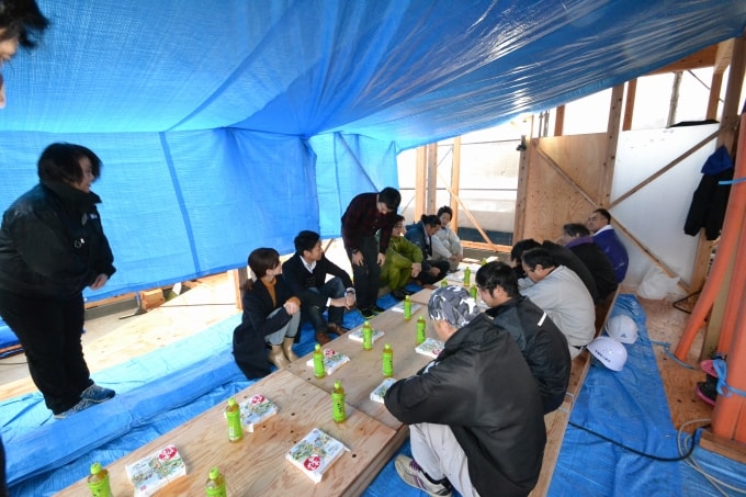 「福津市花見が丘01」注文住宅現場リポート⑤【上棟式】
