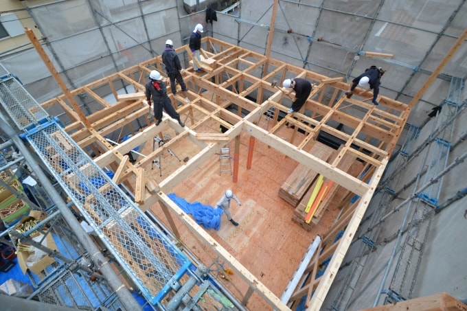 「福津市花見が丘01」注文住宅現場リポート⑤【上棟式】