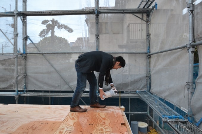 「福津市花見が丘01」注文住宅現場リポート⑤【上棟式】