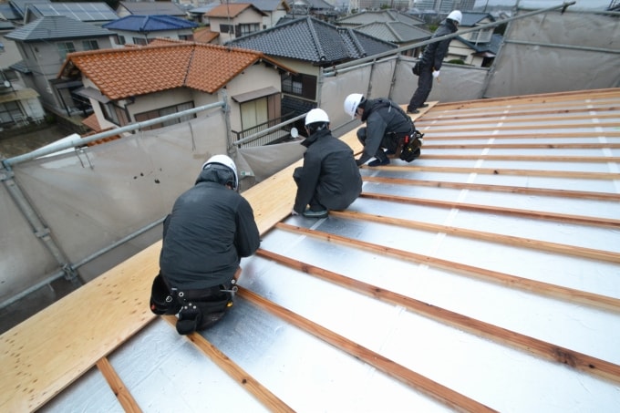 福岡県福津市花見が丘01　注文住宅建築現場リポート⑤　～上棟式～