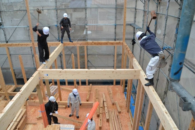「福津市花見が丘01」注文住宅現場リポート⑤【上棟式】