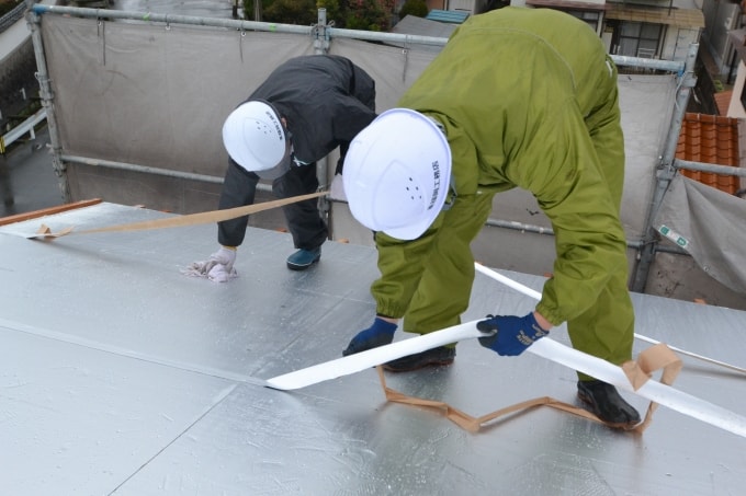 福岡県福津市花見が丘01　注文住宅建築現場リポート⑤　～上棟式～