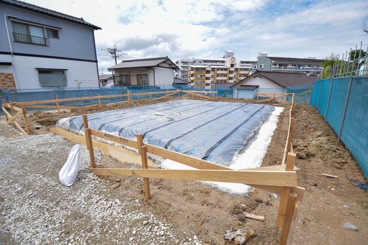「北九州市若松区二島01」注文住宅現場リポート②【基礎工事】