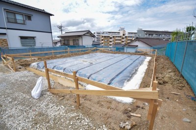 北九州市若松区二島01　注文住宅建築現場リポート②　～基礎工事～