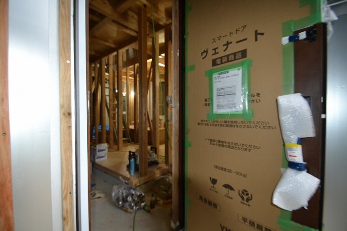 「福岡市中央区02」注文住宅現場リポート⑥【木工事】【サッシ】