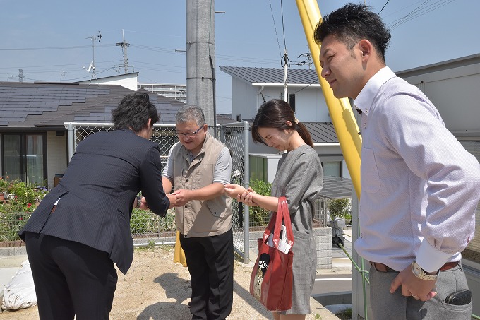 福岡県筑紫野市03　注文住宅建築現場リポート①　～地鎮祭～