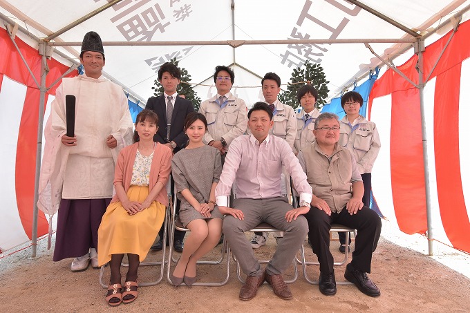 「筑紫野市03」注文住宅現場リポート①【地鎮祭】