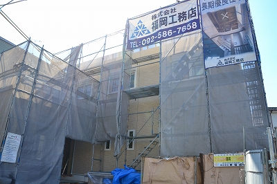 福岡市西区姪浜01　注文住宅建築現場リポート⑭