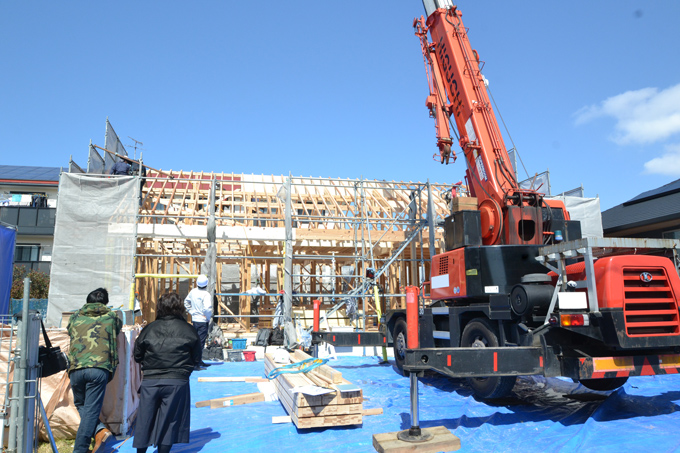 「糟屋郡新宮町01」注文住宅現場リポート③【上棟式】