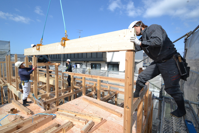 福岡県糟屋郡新宮町01　注文住宅建築現場リポート③　～上棟式～