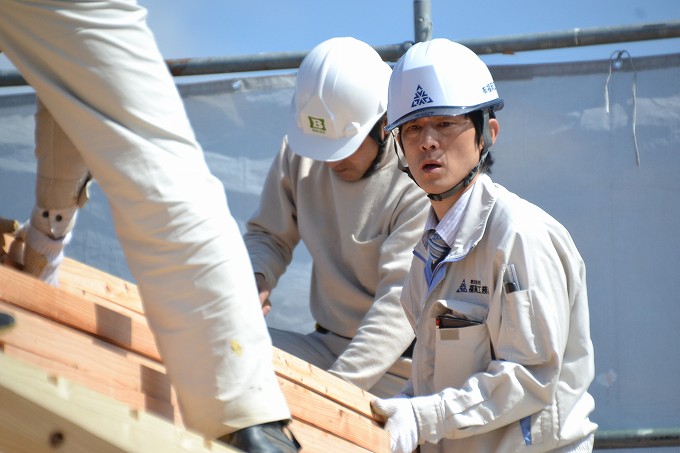 「糟屋郡新宮町01」注文住宅現場リポート③【上棟式】