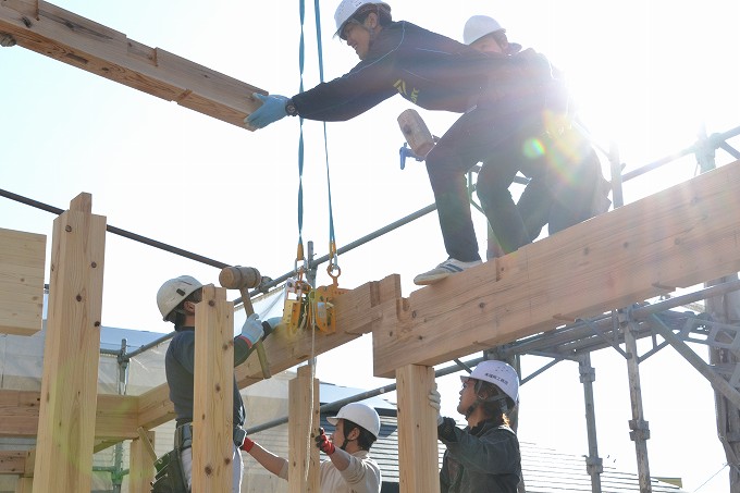 福岡県糟屋郡新宮町01　注文住宅建築現場リポート③　～上棟式～