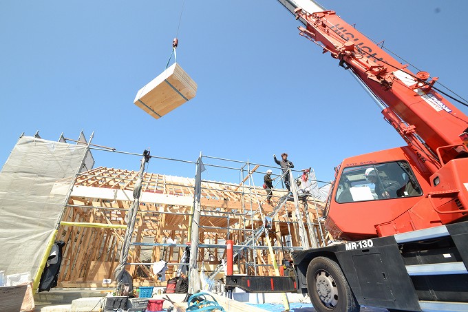 福岡県糟屋郡新宮町01　注文住宅建築現場リポート③　～上棟式～