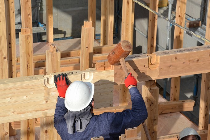 福岡県糟屋郡新宮町01　注文住宅建築現場リポート③　～上棟式～