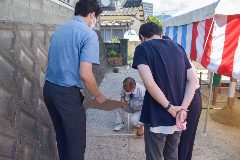 福岡県筑紫野市08　注文住宅建築現場リポート①　～地鎮祭～