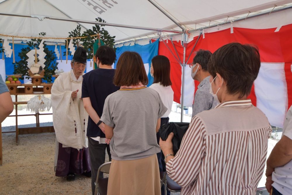「筑紫野市08」注文住宅現場リポート①【地鎮祭】