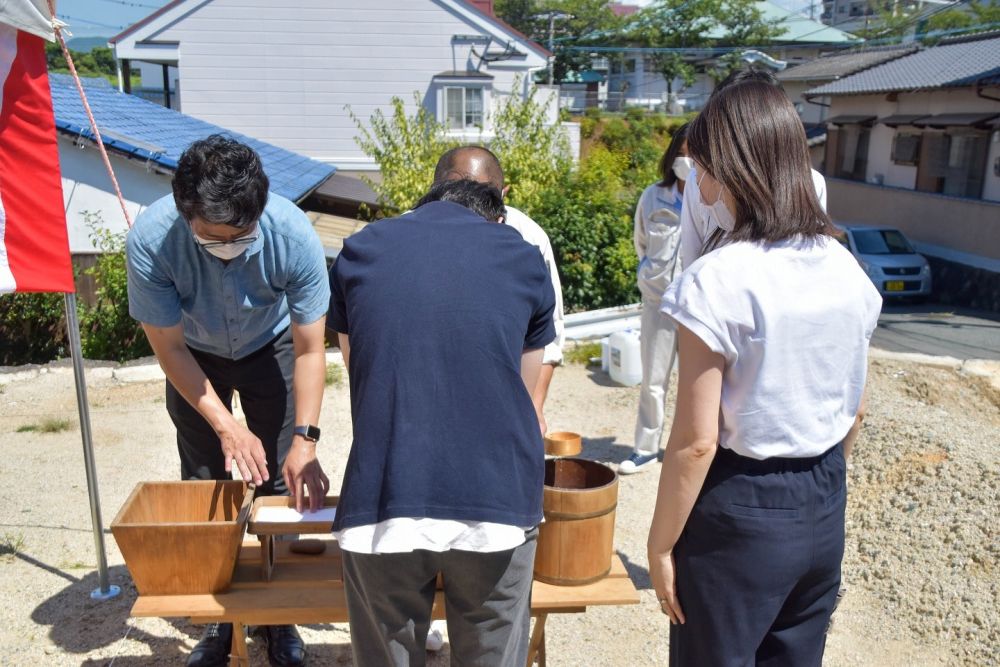 「筑紫野市08」注文住宅現場リポート①【地鎮祭】