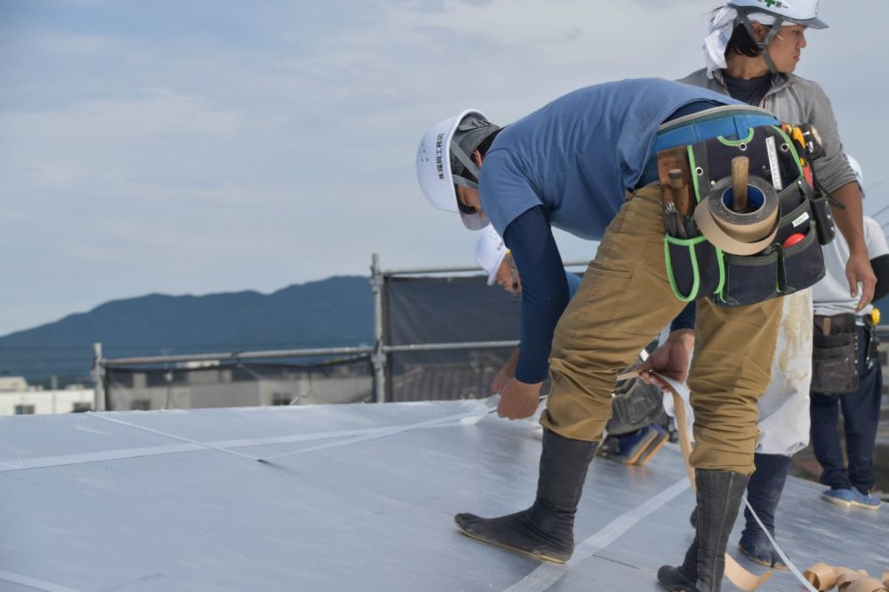 福岡県古賀市06　注文住宅建築現場リポート④　～上棟式～