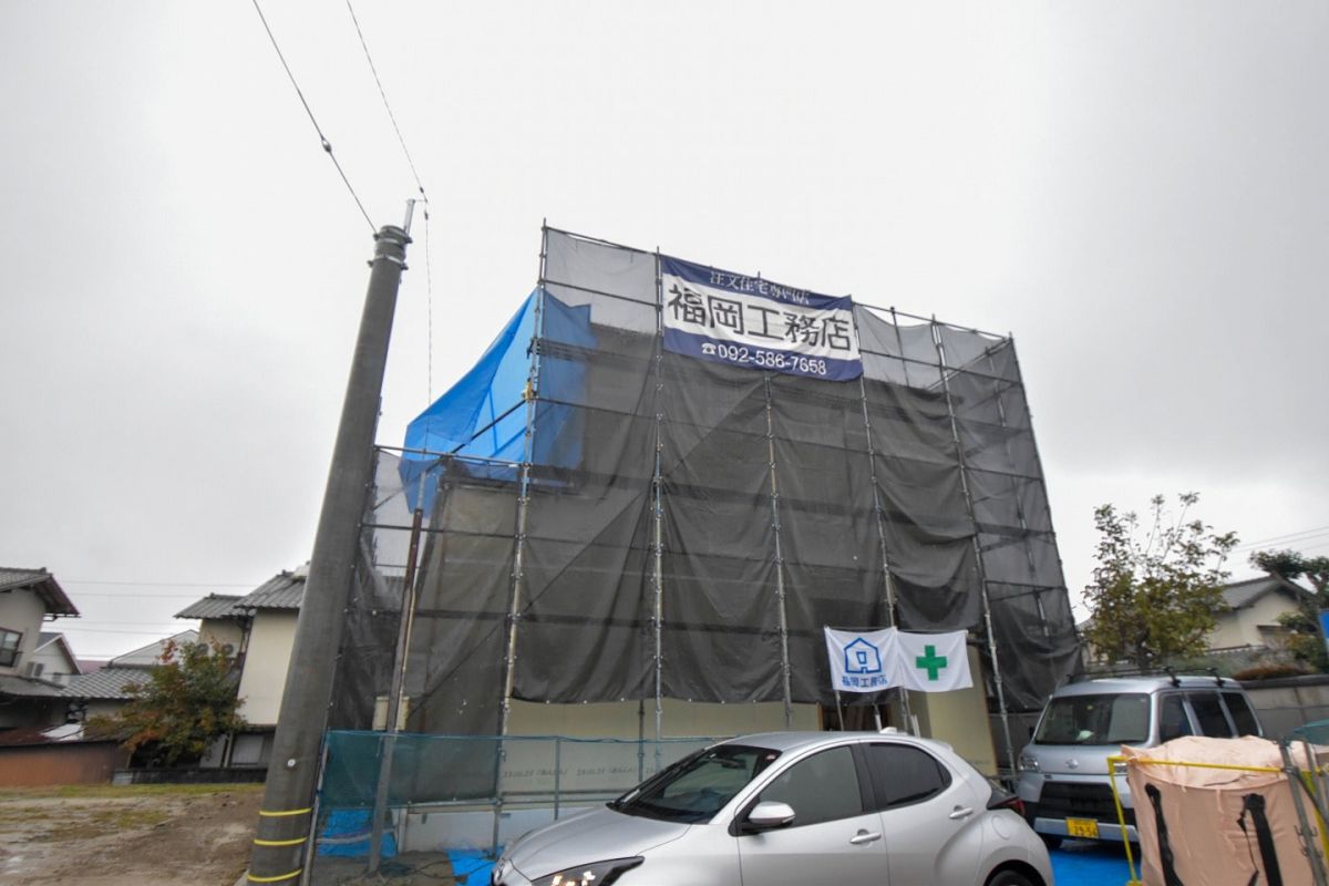 「那珂川市11」注文住宅現場リポート④【木工事】【下地】