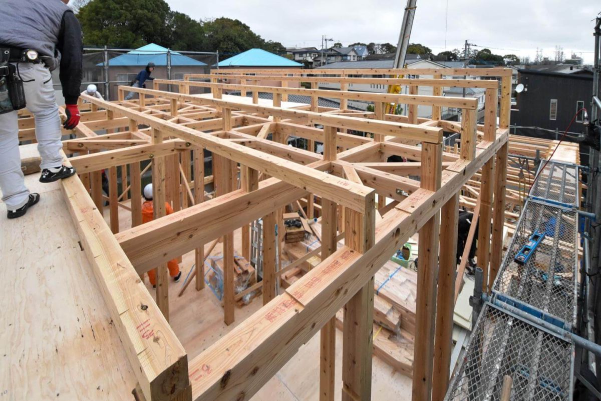 「福岡市城南区09」注文住宅現場リポート④【上棟式】