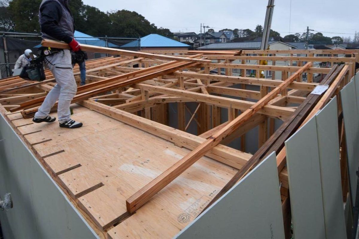 「福岡市城南区09」注文住宅現場リポート④【上棟式】