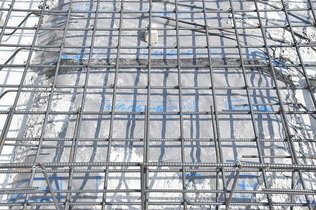 「福岡市博多区02」注文住宅現場リポート③【基礎工事】【配筋】