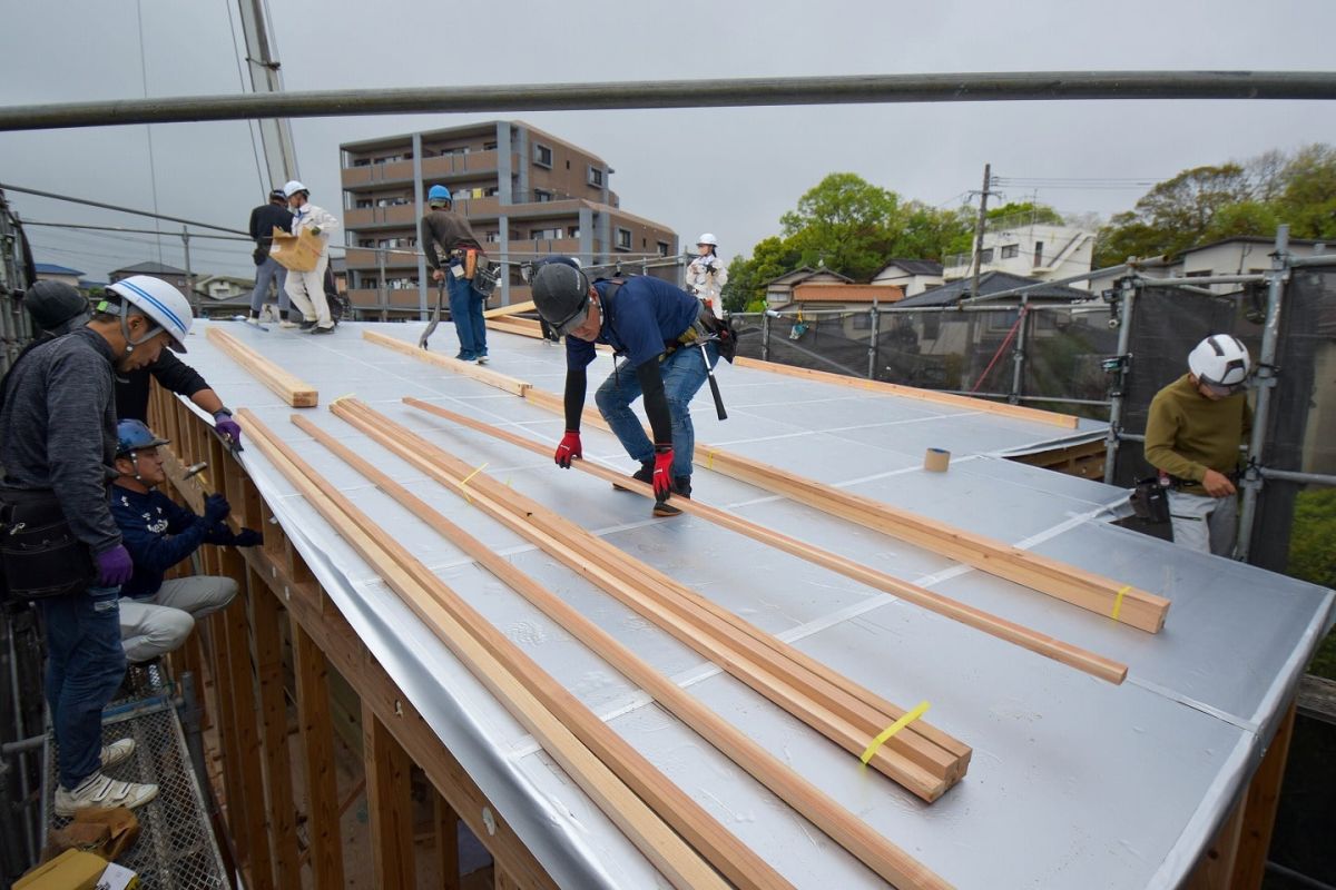 福岡県福岡市城南区11　注文住宅建築現場リポート④　～上棟式・後編～