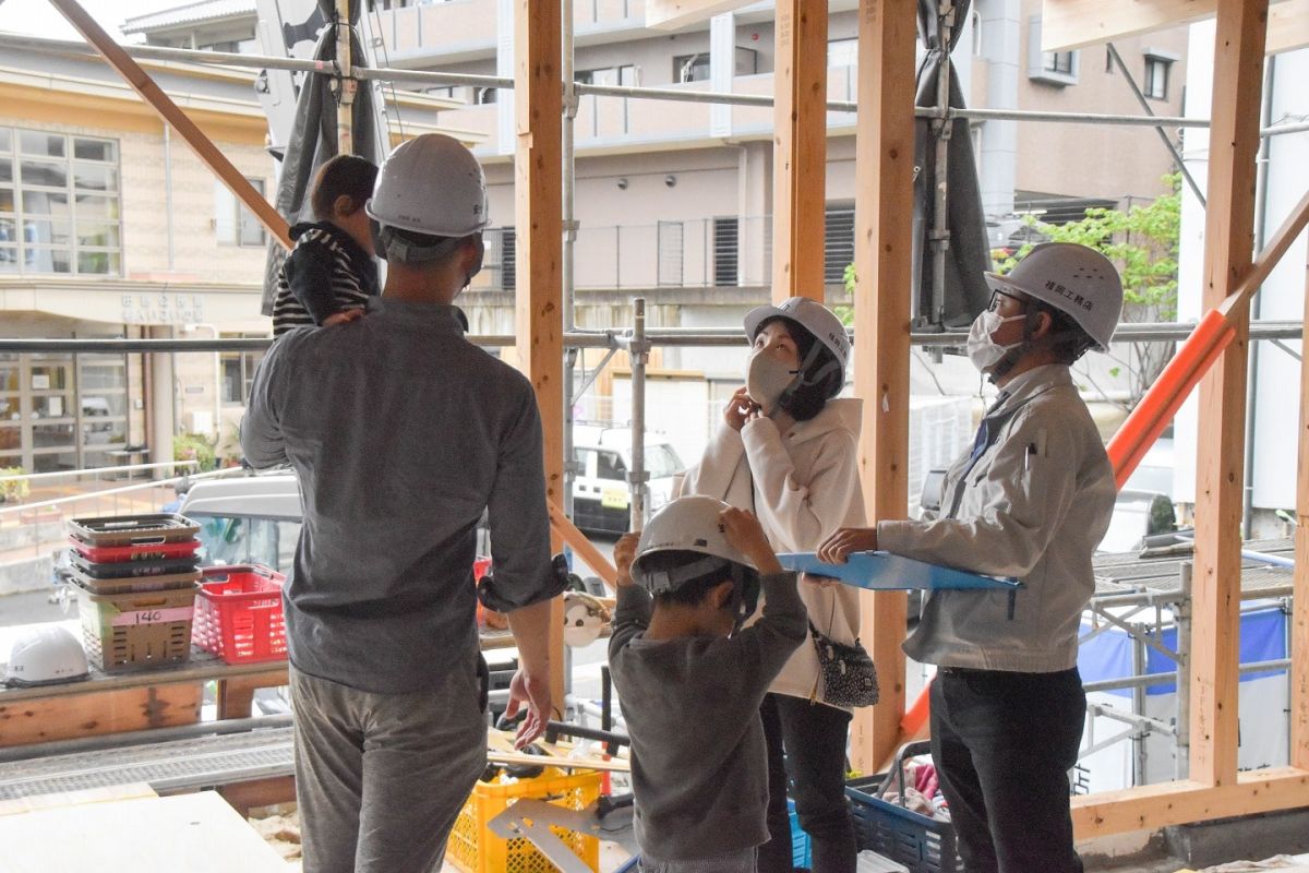 福岡県福岡市城南区11　注文住宅建築現場リポート④　～上棟式・後編～