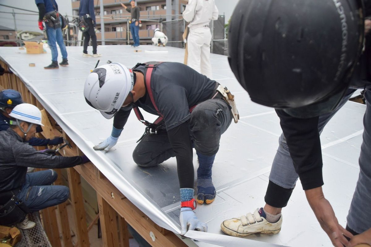 福岡県福岡市城南区11　注文住宅建築現場リポート④　～上棟式・後編～