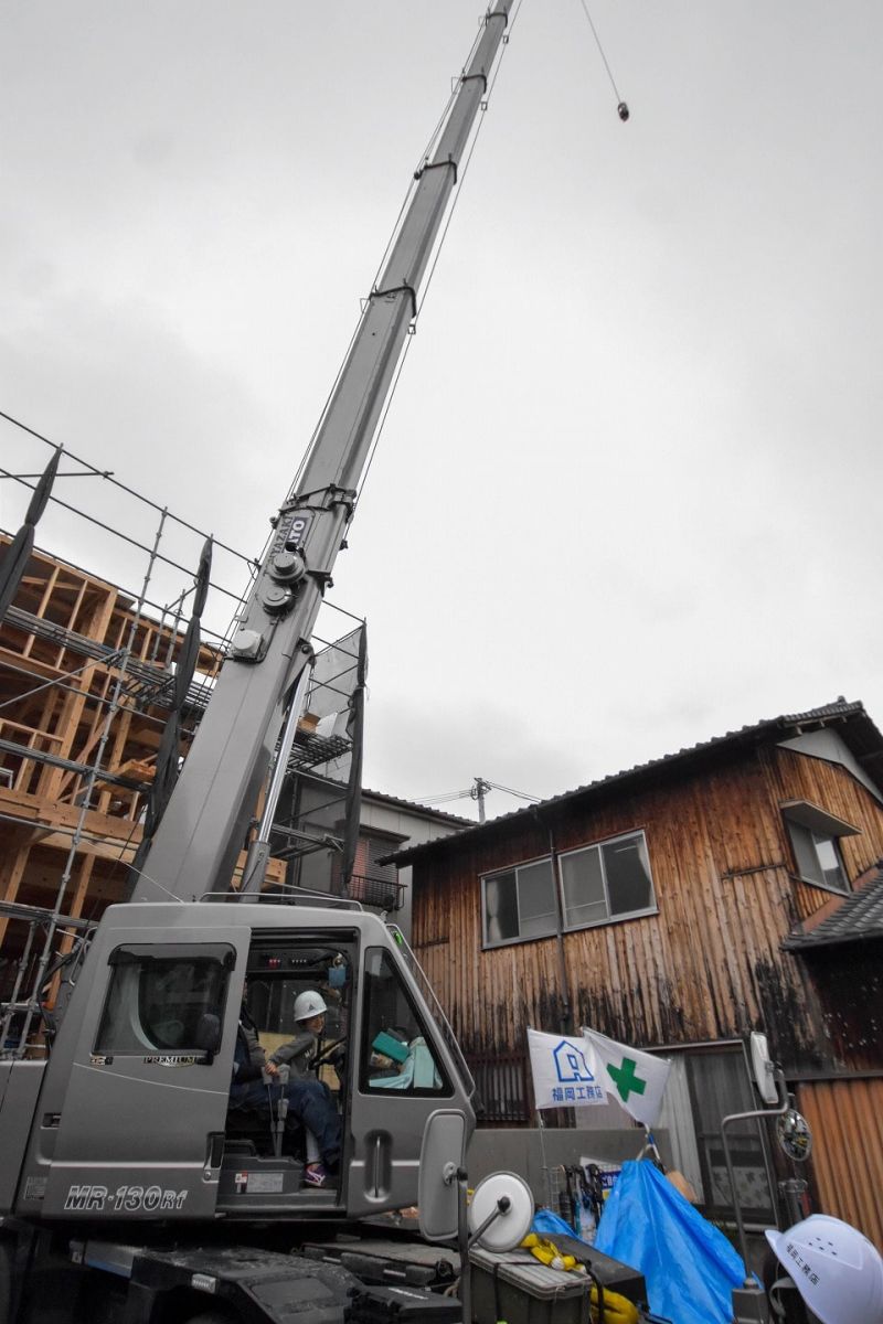 福岡県福岡市城南区11　注文住宅建築現場リポート④　～上棟式・後編～