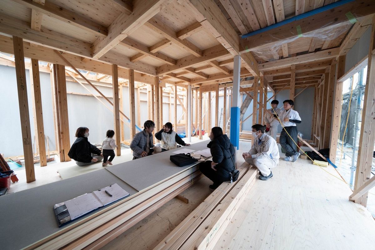 「三井郡大刀洗町04」注文住宅現場リポート③【上棟式】