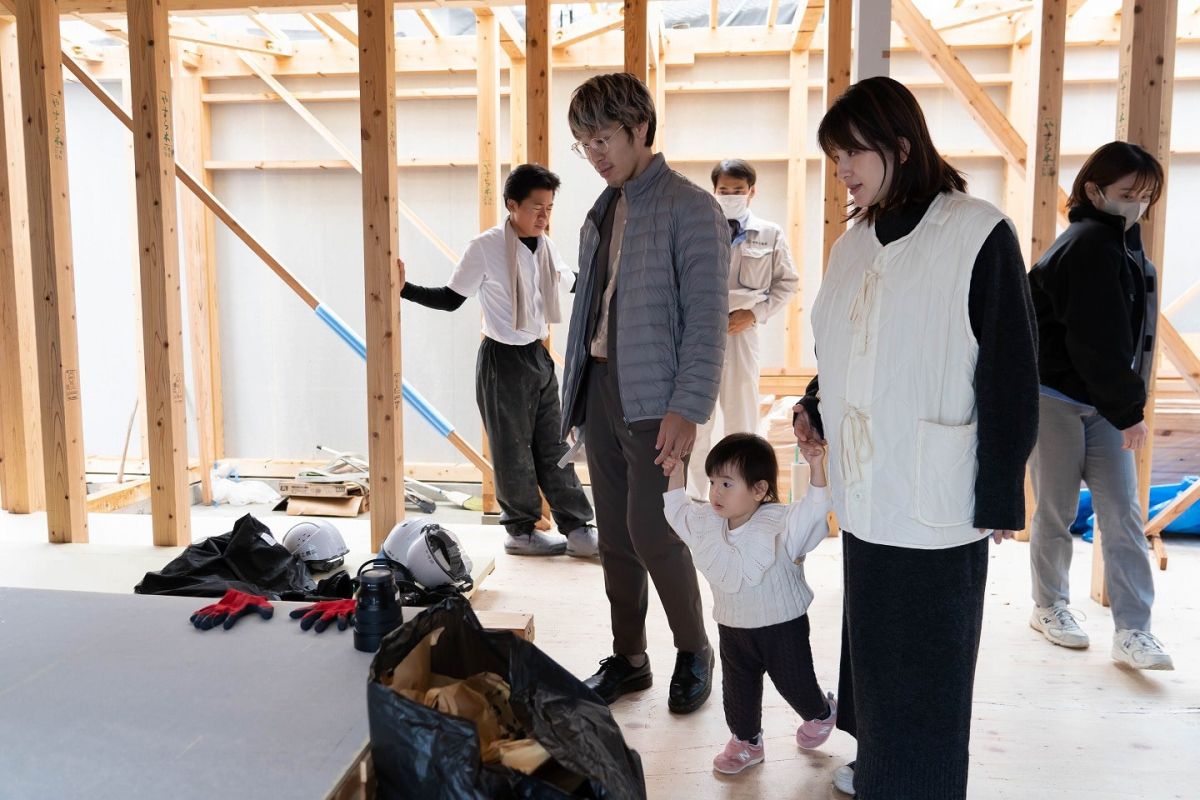 「三井郡大刀洗町04」注文住宅現場リポート③【上棟式】