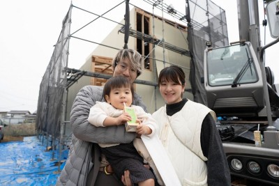 「三井郡大刀洗町04」注文住宅現場リポート③【上棟式】