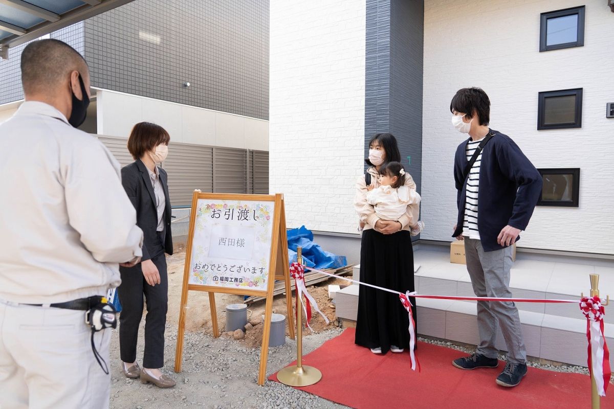 「太宰府市10」注文住宅現場リポート⑥【お引き渡し式】