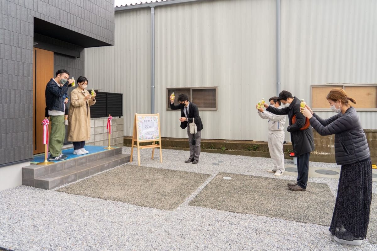 福岡県古賀市07　注文住宅建築現場リポート⑧～お引渡し式～