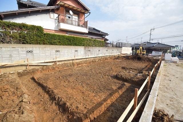 「筑紫野市07」注文住宅現場リポート②【基礎工事】【根切り】