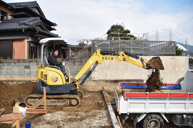 「筑紫野市07」注文住宅現場リポート②【基礎工事】【根切り】