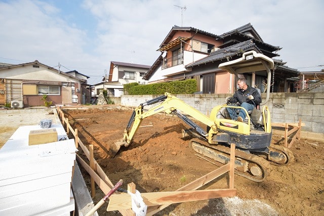 「筑紫野市07」注文住宅現場リポート②【基礎工事】【根切り】