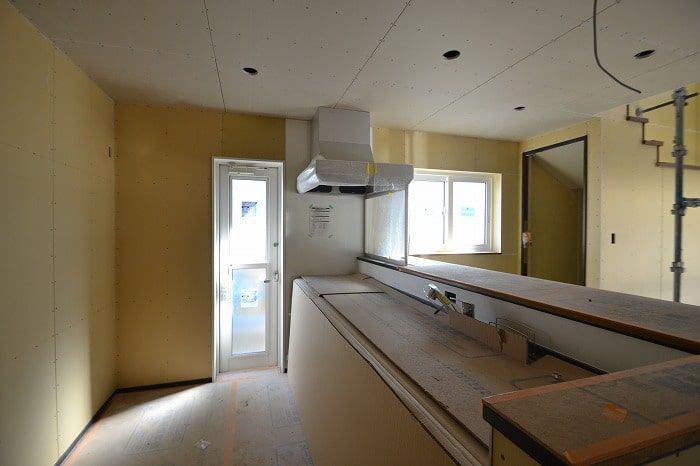 「糟屋郡02」注文住宅現場リポート⑨【左官工事】【基礎巾木】