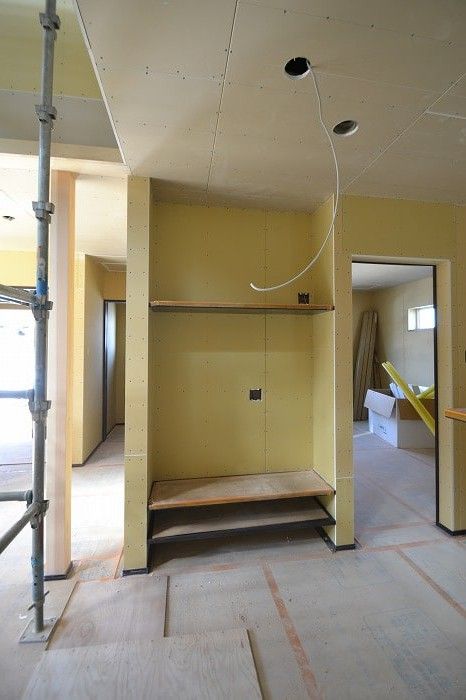 「糟屋郡02」注文住宅現場リポート⑨【左官工事】【基礎巾木】