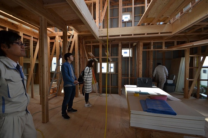 「那珂川市04」注文住宅現場リポート⑦【木工事】【気密検査】