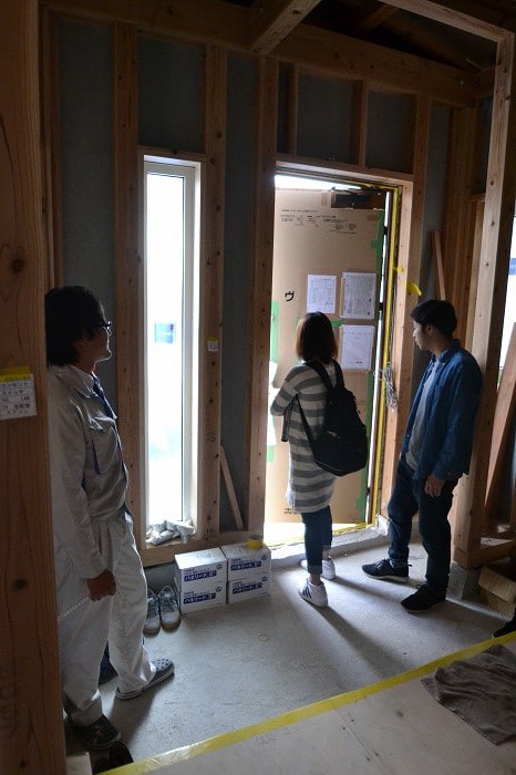 「那珂川市04」注文住宅現場リポート⑦【木工事】【気密検査】