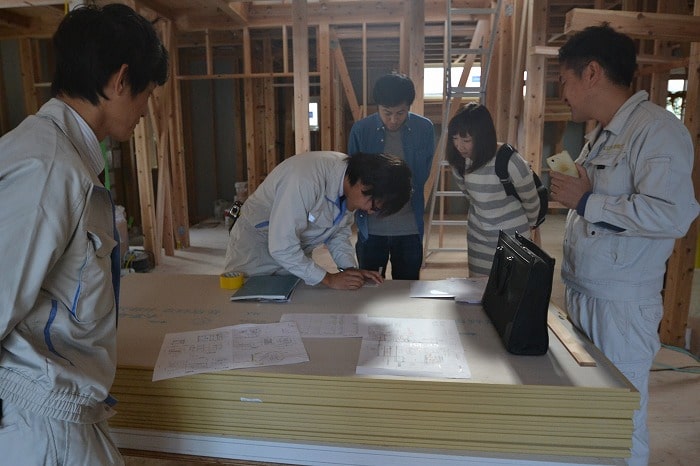 「那珂川市04」注文住宅現場リポート⑦【木工事】【気密検査】