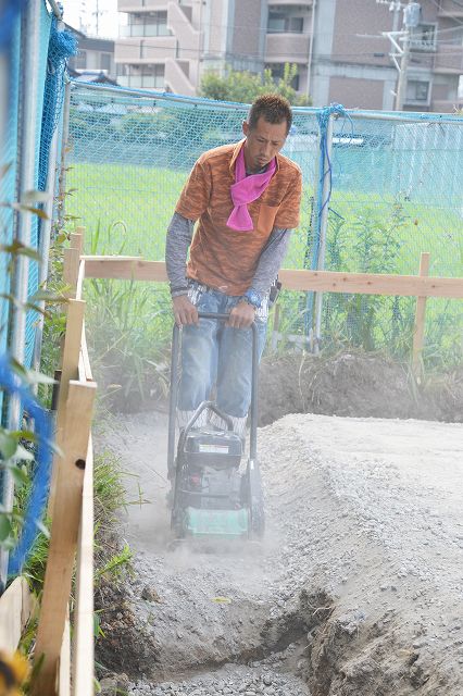 「福岡市東区05」注文住宅現場リポート③【基礎工事】【根切り】