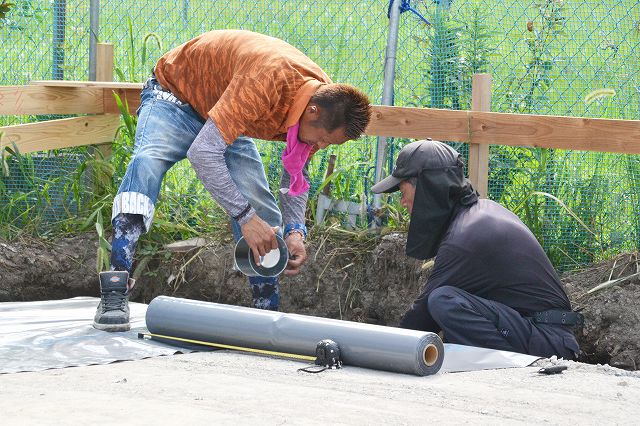 「福岡市東区05」注文住宅現場リポート③【基礎工事】【根切り】