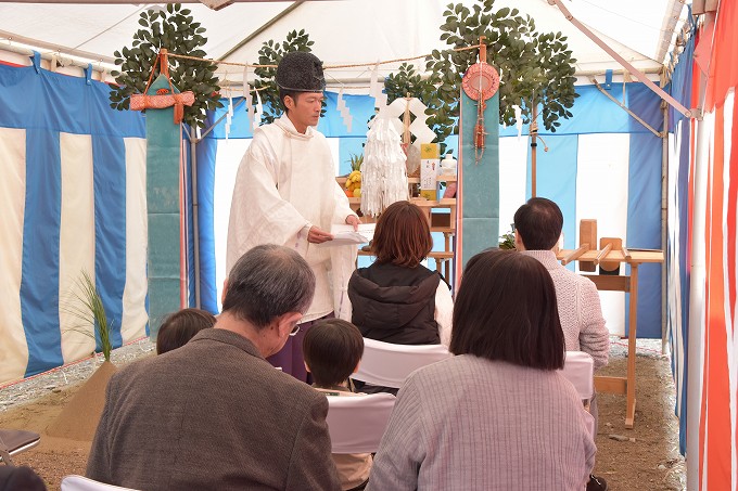 「春日市03」注文住宅現場リポート①【地鎮祭】